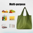 thumbnail image 4 of Yesbay 2 Pcs Foldable Shopping Bag 25kg Load-capacity Reusable Grocery Bag Holder Tote Bags, 4 of 8