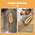 thumbnail image 3 of FENGGUIQU 2Ud Cucharas Para En Acero Inoxidable Dorado Para Cocina Y Buffet, 3 of 8