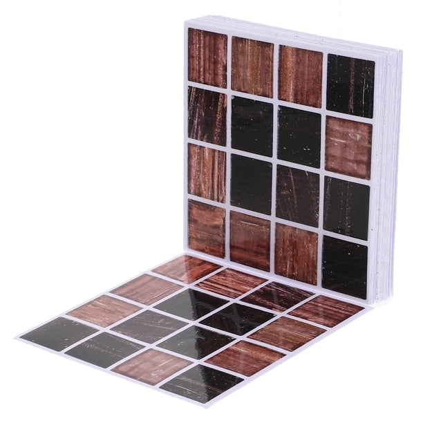30 pegatinas autoadhesivas de vinilo para pared, para decoración de azulejos de mosaico, para cocina y baño.