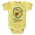 thumbnail image 1 of Popeye Trouble Banana Classique Barboteuse T-Shirt pour Bébé, 1 of 2