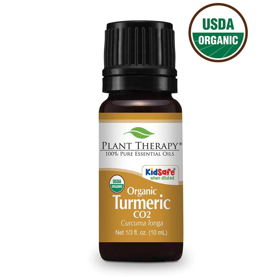 Plant Therapy Turmeric Organic CO2 Extract 10 mL (1/3 oz) 100 Pure