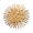 1-Gold, variant on Stylish Sun Divinity Raised Brooch Metallic Finish Elegant Corsage Pin Jewelry for Casual and Formal Outfits