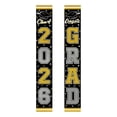 thumbnail image 2 of 2026 Graduation Porch Banners Congrats Grad Door Decorations Class Of 2026 Hanging Signs For Graduation Party Front Door Decor 71x12in 2Pack, 2 of 6