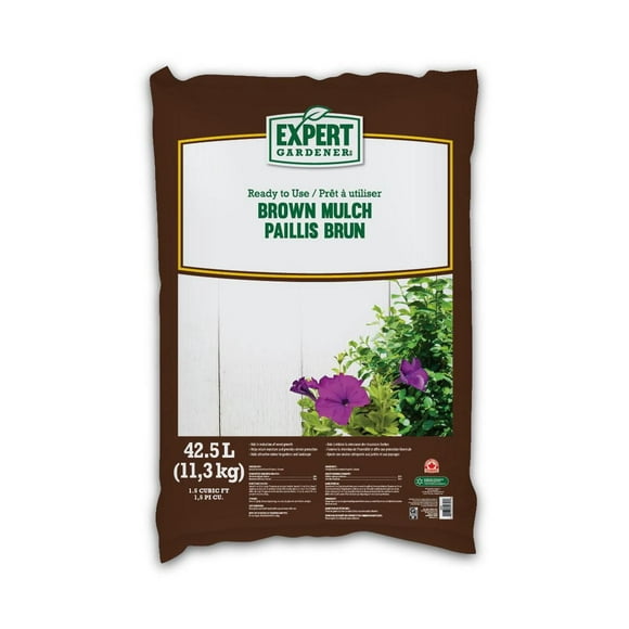 Expert Gardener Brown Mulch 1.5 CuFt/42.5 L