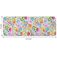 thumbnail image 7 of Pioneer Flower Floral Print Pattern Kitchen Rug Mat,Kitchen Runner Rugs Non Skid Washable,Decorative Kitchen Floor Mats for Kitchen,Sink,Laundry,17"x47.2", 7 of 7