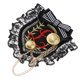 thumbnail image 1 of Alfileres de Broche Fernando Insignia de tela británica Retro Rojo, 1 of 7