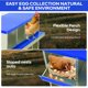 thumbnail image 2 of QinaQin Caja nido para gallinas de 6, 8 o 10 compartimentos con patas de soporte, diseño fácil de limpiar e instalar para proteger huevos, 2 of 7