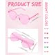thumbnail image 2 of Lentes de Sol ZHANGBY Corazon Sin Marco Set de 9 Pares para Fiestas y Eventos, 2 of 5
