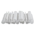thumbnail image 2 of Tunnel Hoop Clips Pipe Clamps 20PCS Plant Stakes Row Cover Temperature Resistant Anti Rust Greenhouse Shed Film, 2 of 8