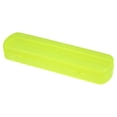 thumbnail image 1 of Estuche para Cepillo de Dientes para Viaje, Plástico, Amarillo, 2.17x1.38x8.07, 1 of 7