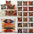 thumbnail image 7 of Decoration Ethnic Home Living Room Linen Pillow Case Pillowcase Cushion Cover Bohemian Patterns Pillowslip 39, 7 of 7