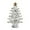 Clear, variant on Glass Christmas Tree Festival Home Party Ornaments Xmas Decoration Blue 6.6X4.2cm