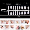 thumbnail image 4 of Kits de manicura Qarigey 1 Juego de uñas postizas SM17W Blanco, 4 of 6