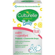 Culturelle Baby Calm + Comfort Probiotics, 0.29 fl. oz. Drops (Pack 2)
