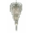 thumbnail image 2 of Elegant Lighting Falls 19" 9 Light Elements Crystal Chandelier, 2 of 3