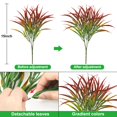 thumbnail image 2 of Plantas artificiales Ouddy Decor rojas, 16 paquetes, para exteriores, 2 of 7