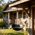 thumbnail image 4 of SLYNSHome Hanging Bird Bath for Outside Wood Hanging Birdbath & Bird Feeder for Outdoors Birds Water Wild Feeders Tray Bowl for Garden Balcony Decoration, 4 of 6