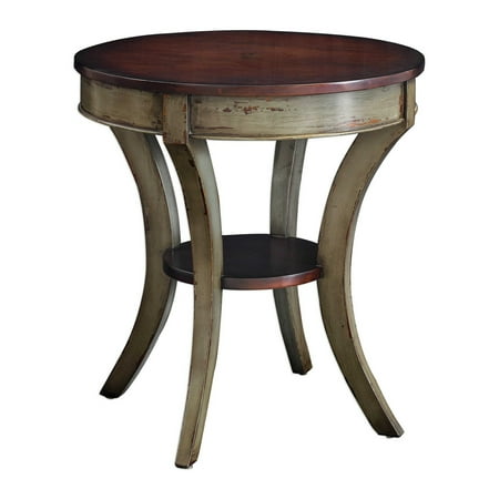 Solid Mahogany - 30” Solid Mahogany Wood Lamp Table