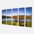 thumbnail image 2 of Still Waters of Fall Lake - Landscape Canvas Art Print, 2 of 3