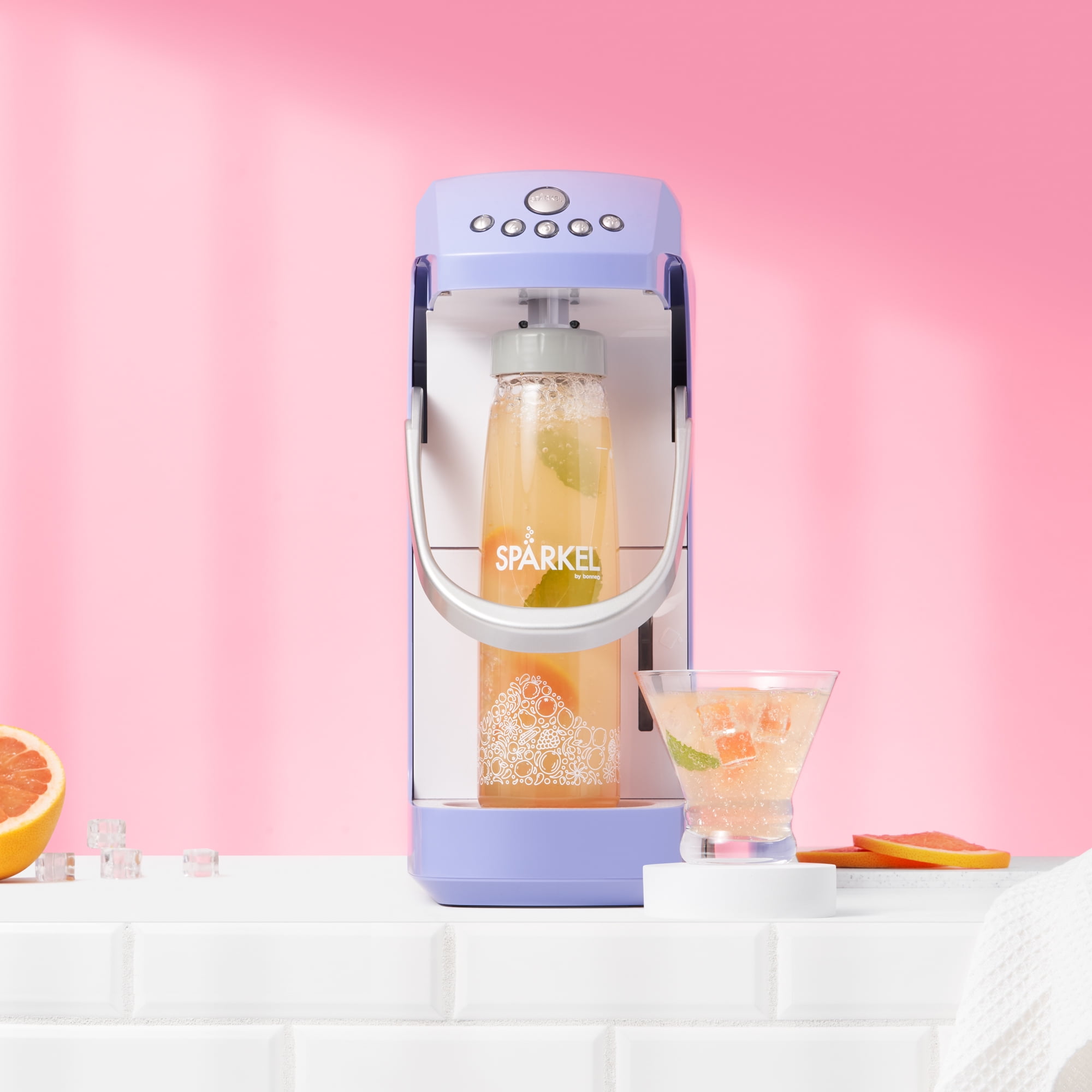 Spärkel Beverage System - Natural Ingredient Soda Maker with 5