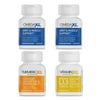 4 Pack Immune Supporting Bundle - (2) OmegaXL 60 Count + TurmericXL + VitaminXL D3 - to Support Optimal Immune Health