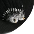 thumbnail image 4 of Sunny Hair Micro Beads Hair Extensions Invisible Micro Loop Hair Extensions Human Hair Straight Micro Ring Hair 50G/50S Micro Link Hair Extensions for, 4 of 9