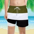 thumbnail image 2 of JAJAHO Boys Swim Trunks With Liner Boy Bathing Suit Quick Dry Beach Swimsuit Tropical Printed Drawstring Swim Shorts For Kids 5-16 Years Cozy Swimwear, 2 of 4