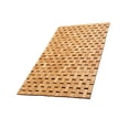 thumbnail image 4 of Alfombra de baño de bambú, resistente, antideslizante, impermeable, elegante, para inodoro 40 cm x 60 cm, 4 of 9