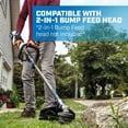 HART 40Volt Cordless Attachment Capable 15" String Trimmer (Battery