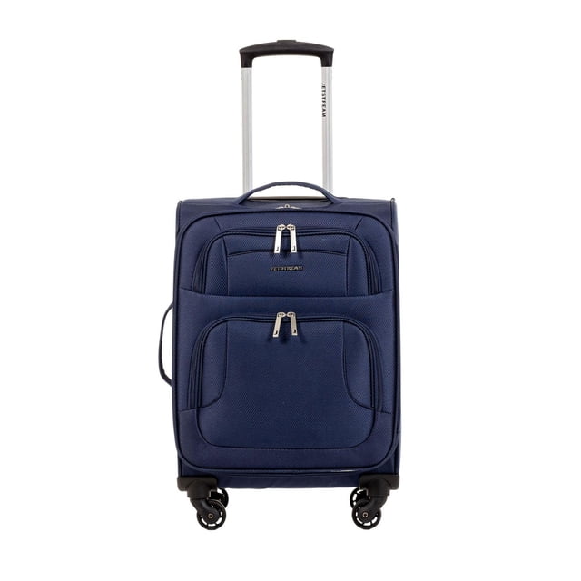 Jetstream Valise Cabine Souple, Valise de Voyage Légère à Roulettes avec Roues Pivotantes