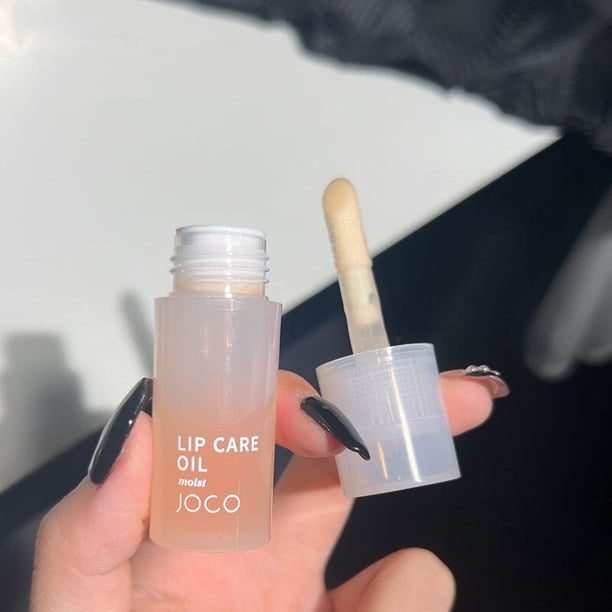Suero de aceite labial Natural de alto brillo, hidratante de larga duración, brillo de labios nutritivo, Reduce las líneas de los labios, maquillaje para el cuidado de los labios Gao Jinjia LED