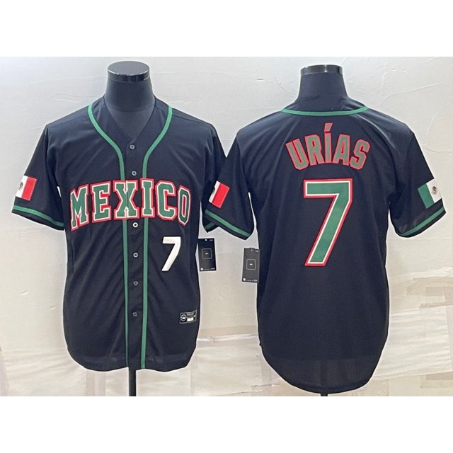 Nueva Llegada Camiseta De Béisbol Ml Copa Del Mundo De Nuevo México Talla 7 Para La Verano 2023 Verde Azul Alta Calidad Gao Jiahui unisex