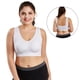 thumbnail image 5 of Sujetador deportivo de doble capa sin costuras de gran tamaño sin aro de acero ropa interior ajustable de yoga sin costuras para mujer, 5 of 5