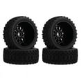 thumbnail image 3 of 12mm Hex Wheels Tires Set with Foam Inserts 1/10 RC Short Course Truck Compatible with Slash 2WD,1 * RC Upgrade Parts kit, 3 of 9