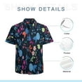 thumbnail image 7 of High Quality Hawaiian Shirts for Men Short Sleeve Aloha Beach Shirt Floral Summer Casual Button Down Shirts Blouses 9BKUNH, 7 of 7
