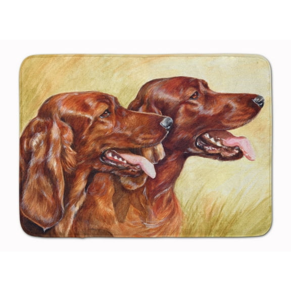 Irish Setters Machine Washable Memory Foam Mat