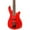 Candy Apple Red, variant on Rogue LX205B Series III Fretted 5-String Solid Body Bass Guitars, Metallic Blue
