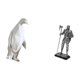 thumbnail image 5 of Escultura de pingüino,Escultura de pingüino para decoración nórdica del hogar,Figura de escritorio,Estatua de caballero,arte,artesanía,coleccionable,escritorio,oficina,Figura, 5 of 8