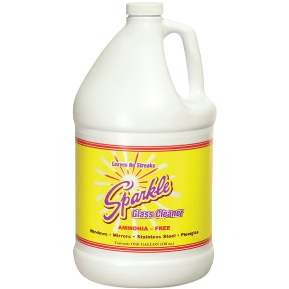 Sparkle Glass Cleaner, Original Purple, 1 Gallon Refill Bottle, 128 OZ