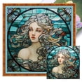 thumbnail image 1 of Hilo Algodón Bordado Vitral Impreso 14 Quilates Punto Cruz para Mujer 40x40cm, 1 of 9