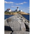 thumbnail image 2 of Eastern Point Lighthouse, Gloucester, Cape Ann, Massachusetts, New England, USA Stretched Canvas Print Wall Art by Richard Cummins Sold by Art.Com, 2 of 5