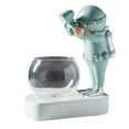 thumbnail image 1 of Space Astronaut Diver Hydroponic Glass Vase Table Decoration, 1 of 9