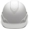 thumbnail image 3 of Pyramex Ridgeline Cap Style Hard Hat HP44116 Matte White Graphite Pattern Cap St, 3 of 5