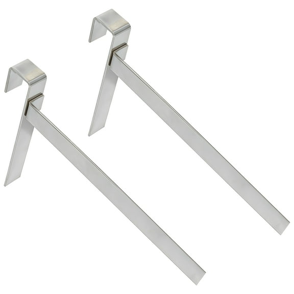 Bee Frame Holder Stainless Steel Beehive Frame Holder with Dual Brackets, Fits Wooden Hives, Rustproof Bee Tools for Beekeeping, Quick Install, Outdoor Long-Lasting