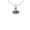 Denied, variant on 3-D ''Dream On'' Stamp Charm Necklace, 18"+2" Extender