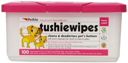petkin tushie wipes