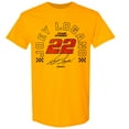 thumbnail image 2 of Men's Team Penske Gold Joey Logano Lifestyle T-Shirt, 2 of 3