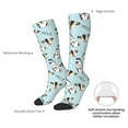thumbnail image 3 of Daiia Sports Socks Milk Bottles And Cow Head Printed Novelty Crew Socks for Men Women Knee High Socks Cotton Socks Soft & Breathable Support Unisex Socks, 3 of 9