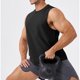 thumbnail image 4 of pstuiky Camiseta sin mangas para hombre, Camiseta deportiva de tirantes elástica de color liso para hombre, ideal para el tiempo libre y el fitness. Camisas de hombre l, 4 of 6