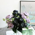 thumbnail image 6 of Yulucky The Holder,2pk Artificial Silk Peony Flowers Bouquet-5 Heads per Stem for Wedding Centerpieces Bridal Decor Valentines Home & Office Decorations,Home, 6 of 8